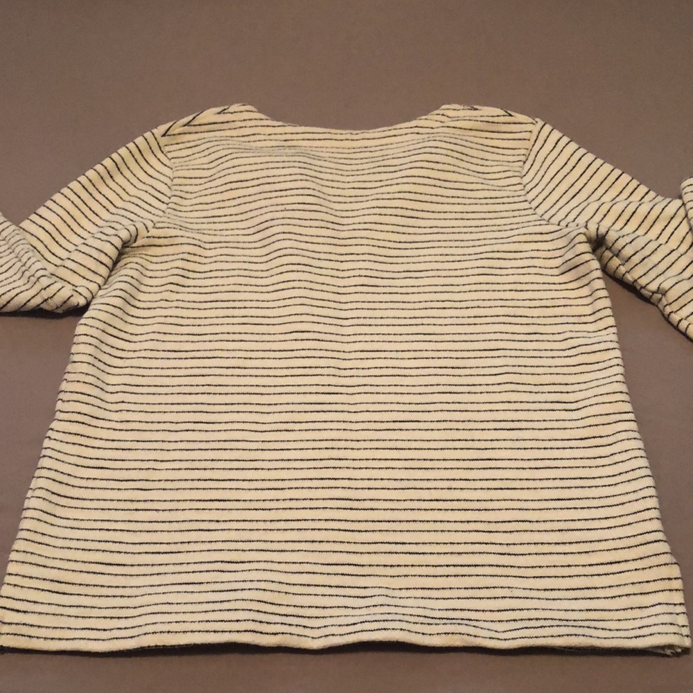 MADEWELL Striped Lace-Up Sweatshirt - Picture 4 of 5